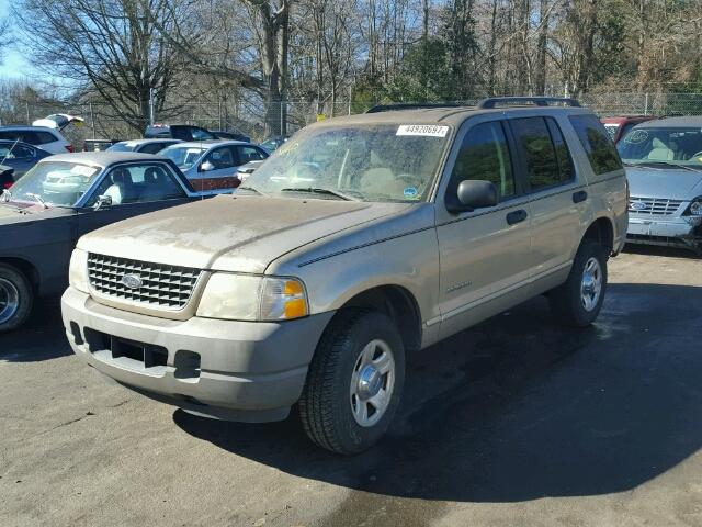 1FMZU62K82UD44244 - 2002 FORD EXPLORER X GOLD photo 2