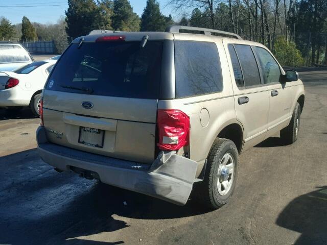 1FMZU62K82UD44244 - 2002 FORD EXPLORER X GOLD photo 4