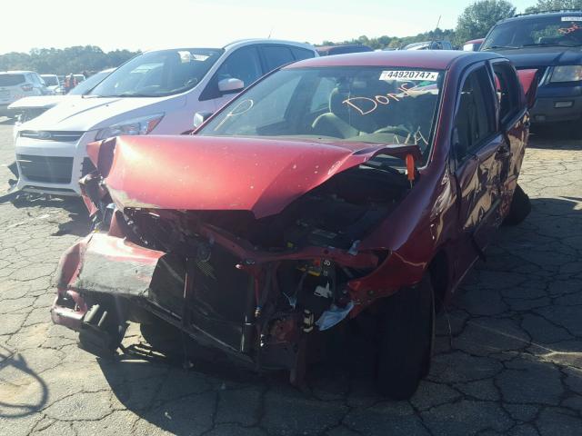 2T1BR32E86C631344 - 2006 TOYOTA COROLLA RED photo 2