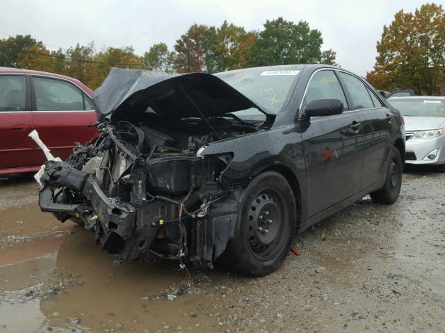 4T1BF3EK7BU773574 - 2011 TOYOTA CAMRY BASE BLACK photo 2