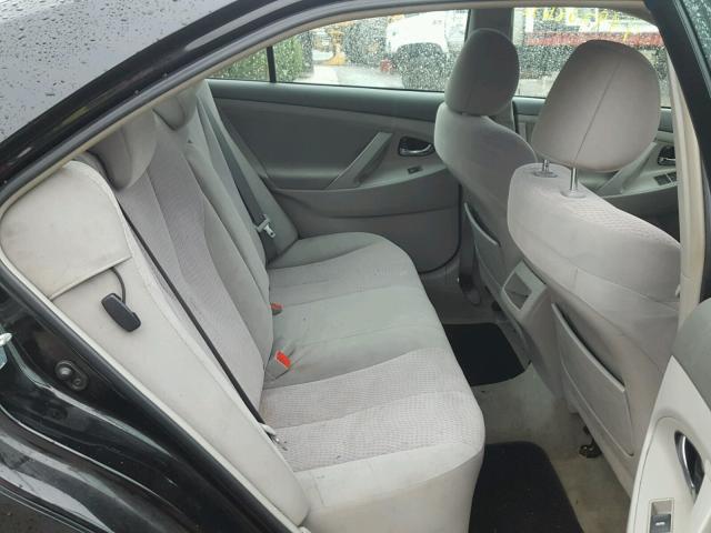 4T1BF3EK7BU773574 - 2011 TOYOTA CAMRY BASE BLACK photo 6