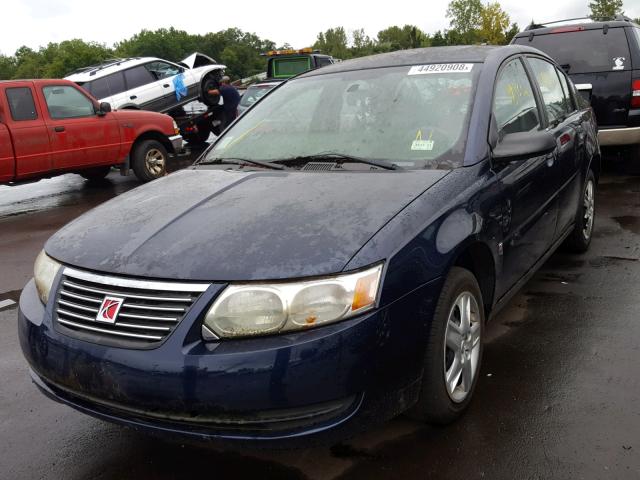 1G8AZ55F77Z121984 - 2007 SATURN ION LEVEL BLUE photo 2