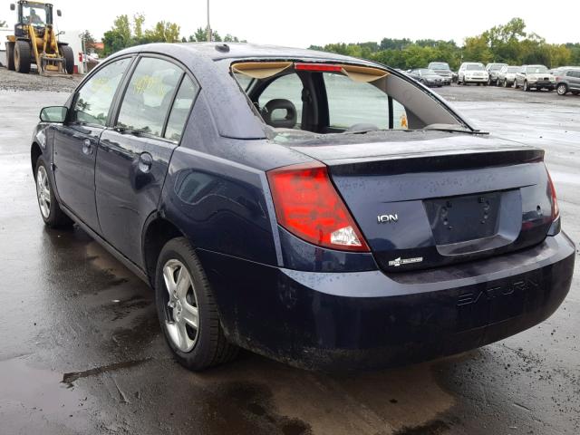 1G8AZ55F77Z121984 - 2007 SATURN ION LEVEL BLUE photo 3