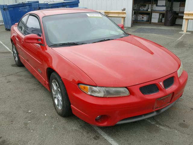 1G2WP1215WF317543 - 1998 PONTIAC GRAND PRIX Червоний фото 1