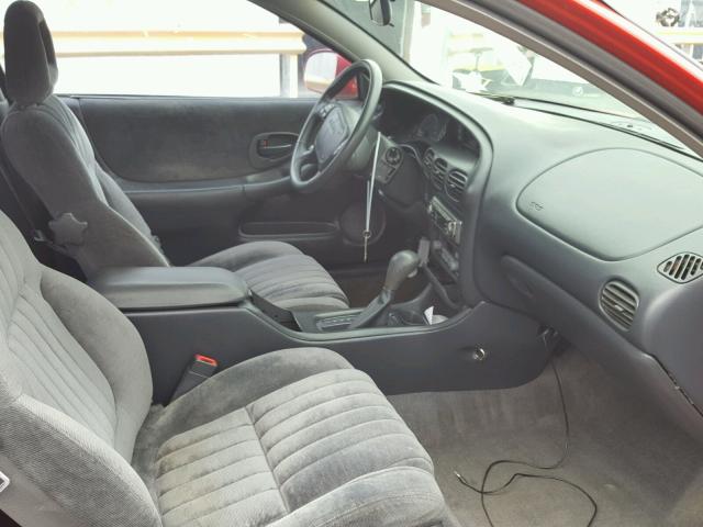 1G2WP1215WF317543 - 1998 PONTIAC GRAND PRIX Червоний фото 5