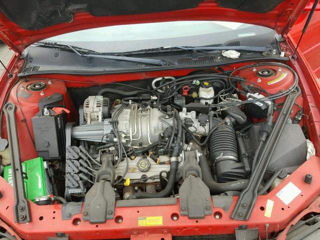 1G2WP1215WF317543 - 1998 PONTIAC GRAND PRIX Червоний фото 7