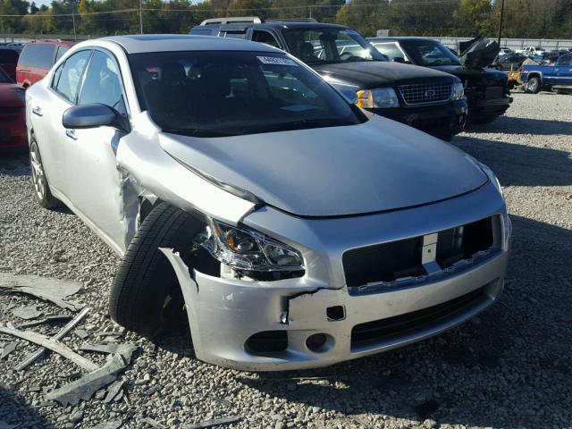 1N4AA5AP8EC492430 - 2014 NISSAN MAXIMA S SILVER photo 1