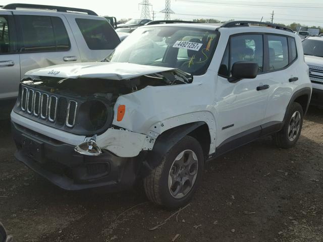 ZACCJBAT8FPC38373 - 2015 JEEP RENEGADE S 白色 照片 2