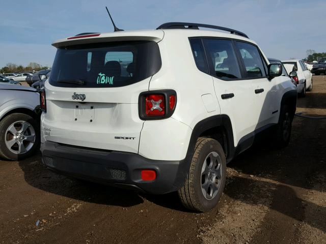 ZACCJBAT8FPC38373 - 2015 JEEP RENEGADE S 白色 照片 4
