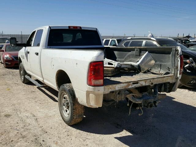 3C6UR5HL4EG118615 - 2014 RAM 2500 ST WHITE photo 3