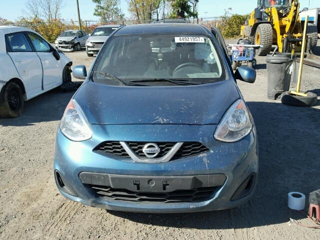 3N1CK3CP5FL244744 - 2015 NISSAN MICRA BLUE photo 10