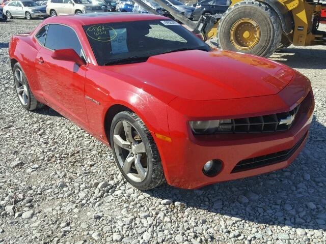 2G1FC1EV4A9148163 - 2010 CHEVROLET CAMARO RED photo 1