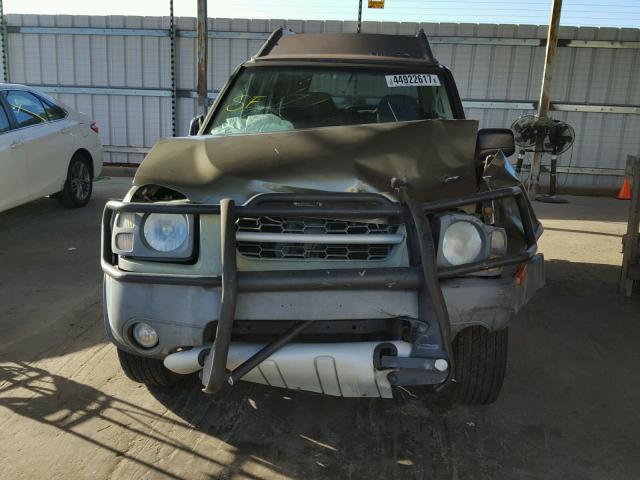 5N1ED28Y13C646498 - 2003 NISSAN XTERRA XE GREEN photo 9