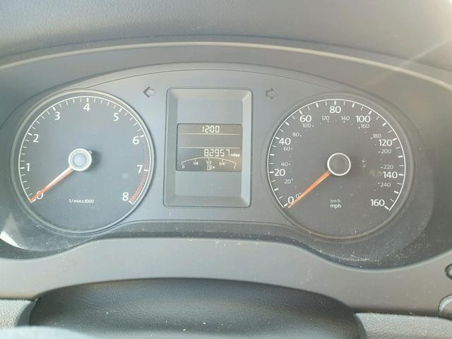 3VW2K7AJ1BM073152 - 2011 VOLKSWAGEN JETTA BASE GRAY photo 8