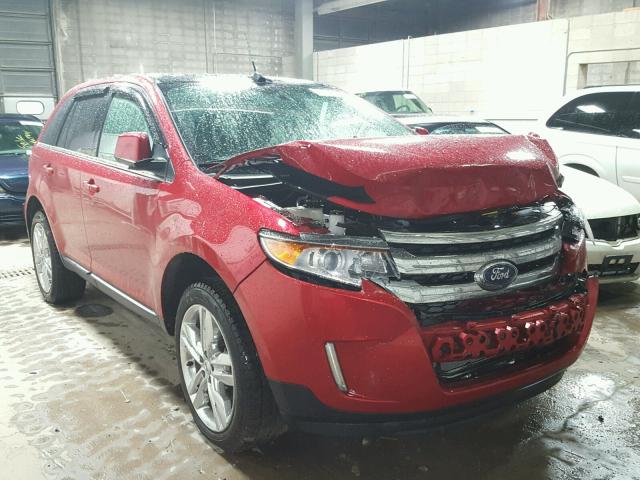 2FMDK4KCXBBA34471 - 2011 FORD EDGE LIMIT RED photo 1