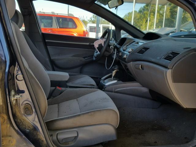 1HGFA16846L069809 - 2006 HONDA CIVIC EX ლურჯი ფოტო 5