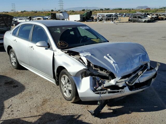 2G1WB57N991162805 - 2009 CHEVROLET IMPALA LS SILVER photo 1