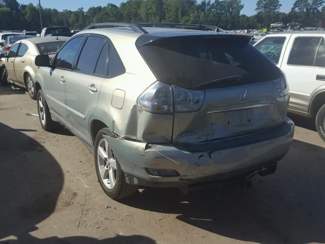 2T2GA31U74C014578 - 2004 LEXUS RX 330 SILVER photo 3