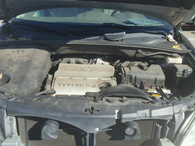 2T2GA31U74C014578 - 2004 LEXUS RX 330 SILVER photo 7