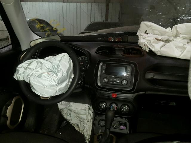 ZACCJBAB8HPF82750 - 2017 JEEP RENEGADE S GRAY photo 9