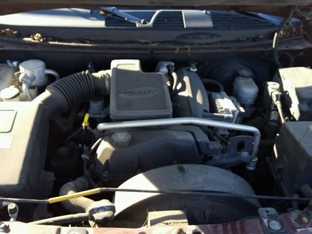 4NUDT13S242101972 - 2004 ISUZU ASCENDER S Tünd qırmızı foto 7