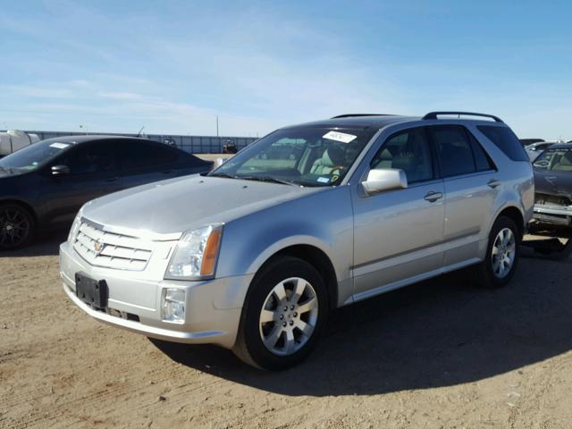 1GYEE437480141313 - 2008 CADILLAC SRX SILVER photo 2