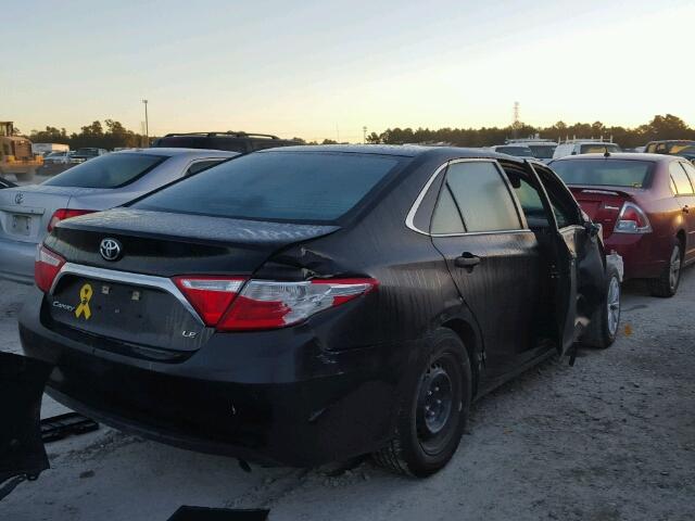 4T4BF1FK5FR491562 - 2015 TOYOTA CAMRY LE 黑色 照片 4