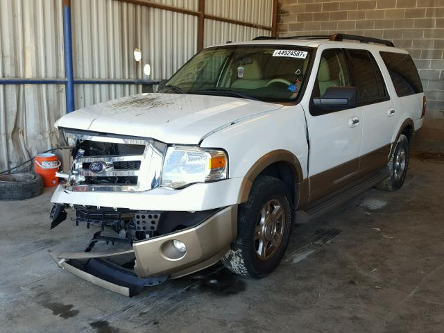 1FMJK1H58EEF36267 - 2014 FORD EXPEDITION WHITE photo 2