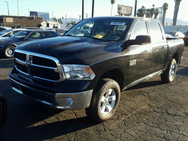 1C6RR7LP5DS666495 - 2013 RAM 1500 SLT BLACK photo 2