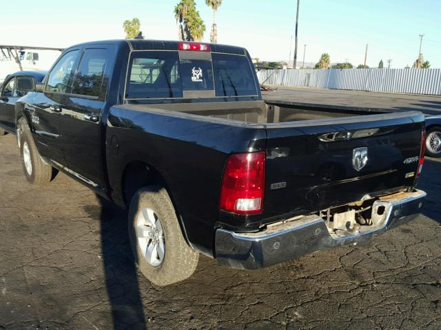 1C6RR7LP5DS666495 - 2013 RAM 1500 SLT BLACK photo 3