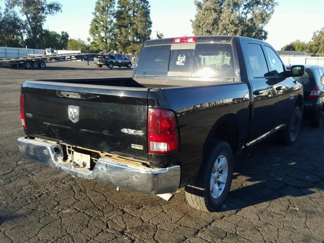 1C6RR7LP5DS666495 - 2013 RAM 1500 SLT BLACK photo 4