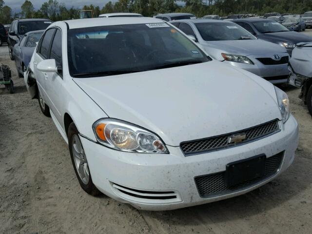 2G1WF5E35C1182062 - 2012 CHEVROLET IMPALA LS WHITE photo 1