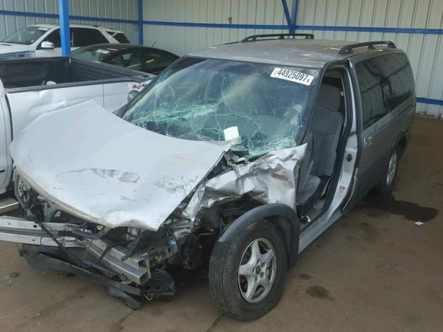 1GMDX03E84D179287 - 2004 PONTIAC MONTANA GRAY photo 2