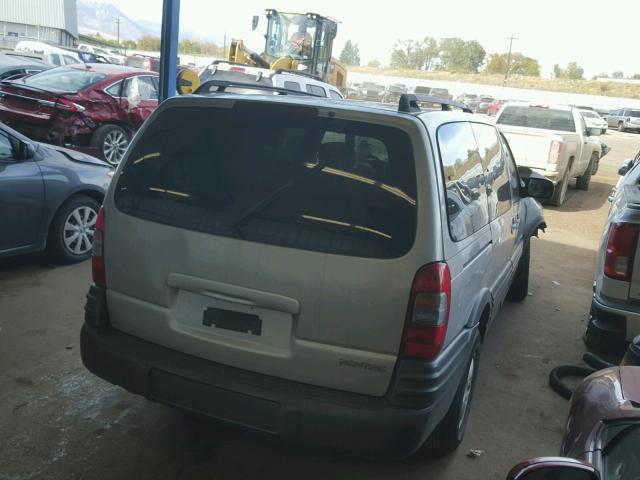 1GMDX03E84D179287 - 2004 PONTIAC MONTANA GRAY photo 4