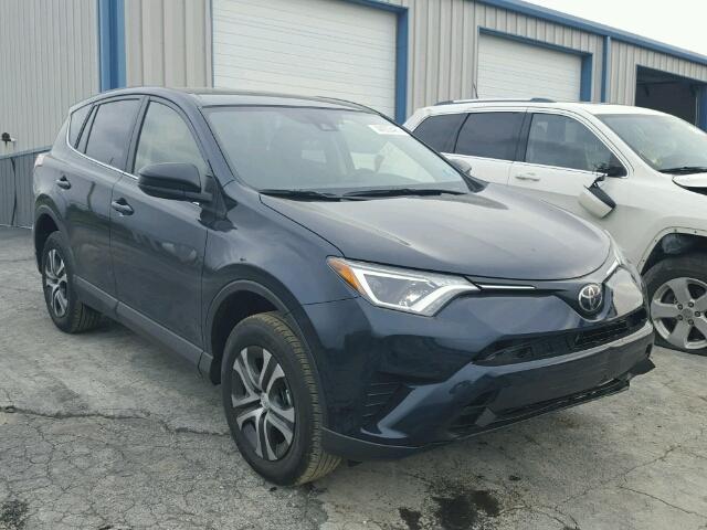 JTMBFREV0HJ170557 - 2017 TOYOTA RAV4 LE BLUE photo 1