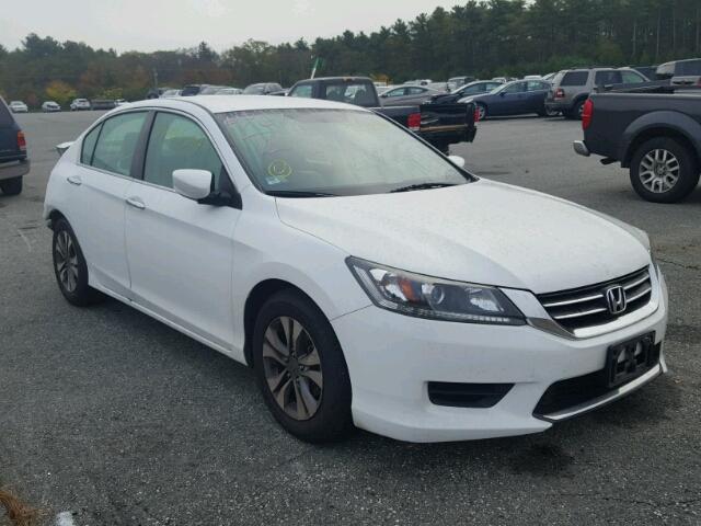 1HGCR2F36DA211527 - 2013 HONDA ACCORD WHITE photo 1