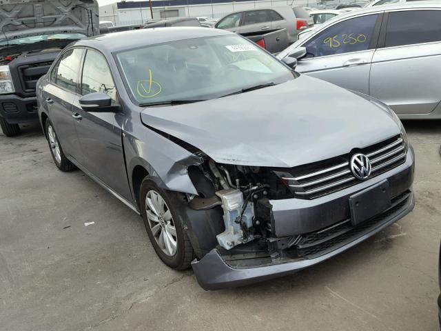 1VWAP7A32DC139808 - 2013 VOLKSWAGEN PASSAT S Արծաթագույն լուսանկար 1