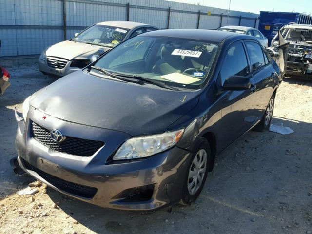 JTDBL40E699066712 - 2009 TOYOTA COROLLA BA GRAY photo 2