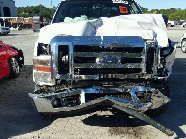 1FTWW33R38EA63838 - 2008 FORD F350 SUPER WHITE photo 7