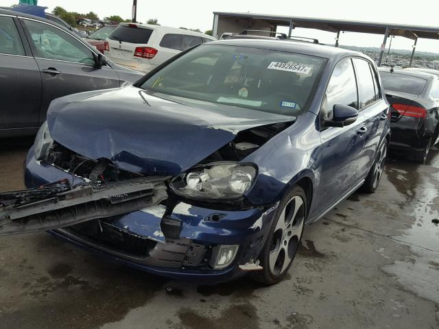 WVWHV7AJ3BW017959 - 2011 VOLKSWAGEN GTI BLUE photo 2