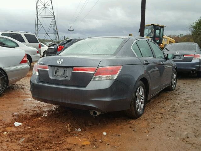 1HGCP2F48CA012217 - 2012 HONDA ACCORD LXP GRAY photo 4