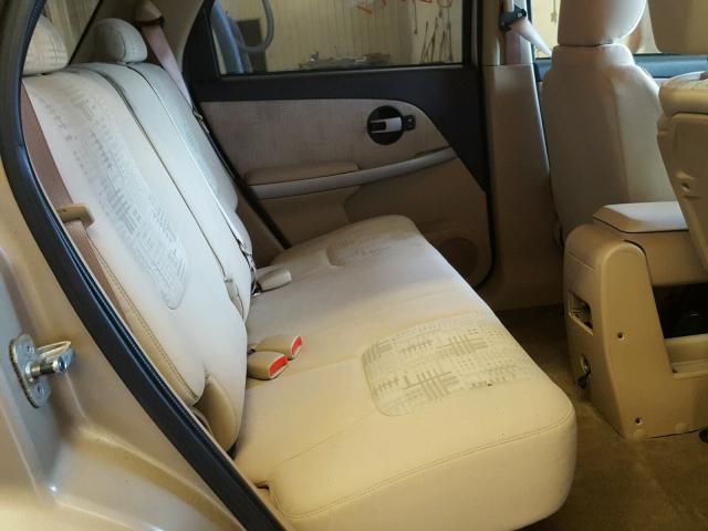 2CNDL23F866187133 - 2006 CHEVROLET EQUINOX BEIGE photo 6