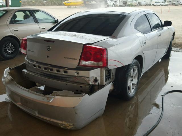 2B3CA4CD2AH214809 - 2010 DODGE CHARGER SILVER photo 4