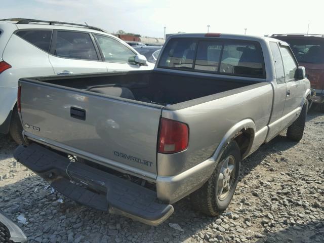 1GCDT19X338182829 - 2003 CHEVROLET S TRUCK TAN photo 4