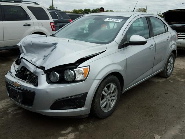1G1JA5SH3C4144746 - 2012 CHEVROLET SONIC LS SILVER photo 2