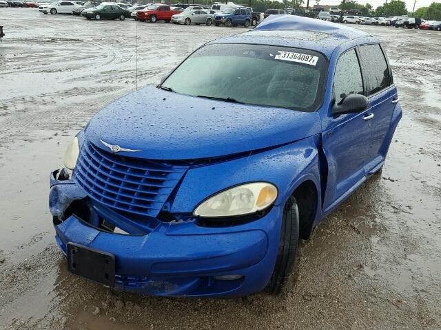 3C8FY68B33T543795 - 2003 CHRYSLER PT CRUISER BLUE photo 2