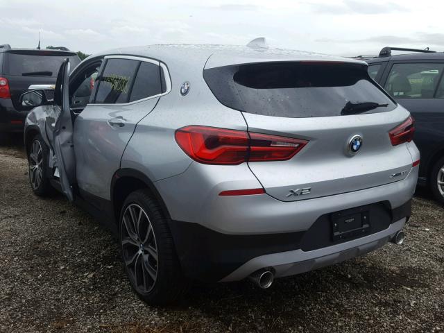 WBXYJ5C32JEF72720 - 2018 BMW X2 XDRIVE2 银色 照片 3
