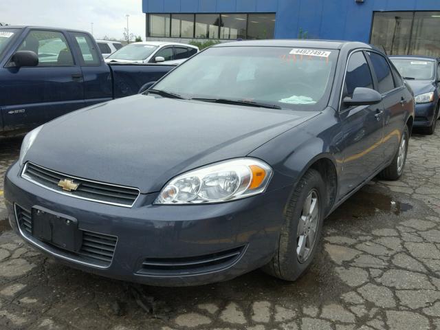 2G1WT58K681341271 - 2008 CHEVROLET IMPALA GRAY photo 2