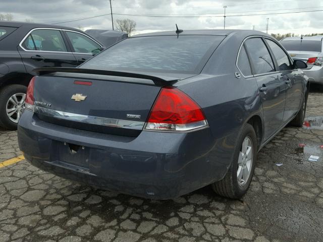 2G1WT58K681341271 - 2008 CHEVROLET IMPALA GRAY photo 4