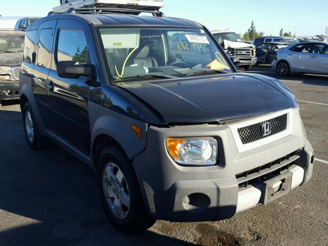 5J6YH18394L011268 - 2004 HONDA ELEMENT LX BLACK photo 1